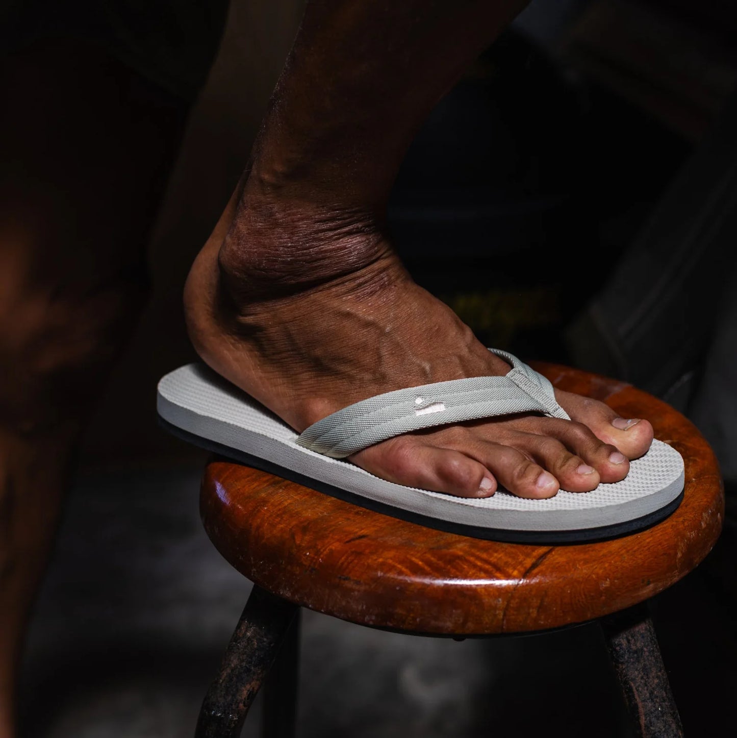 INDOSOLE Men's Easy Living Sea Salt